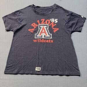 ARIZONA WILD CATS  kids Black Tee Sz M  Pre owned Excellent